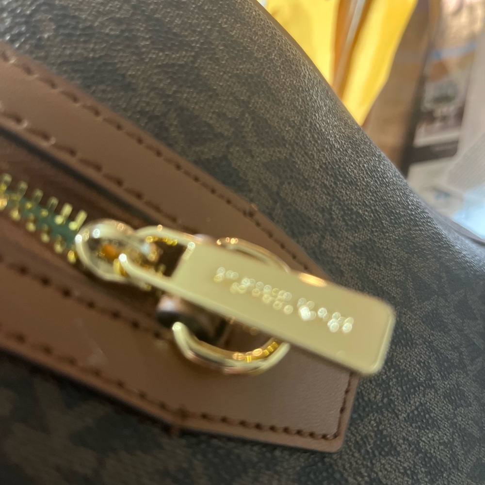 Michael Kors Brown Monogram Suitcase - Picture 2 of 7